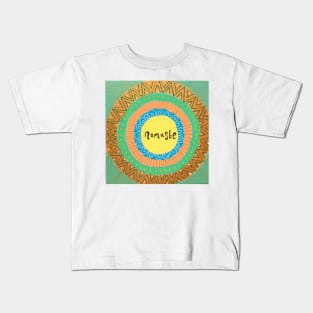 Namaste Yogi Mandala Kids T-Shirt